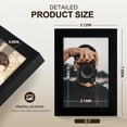 thumbnail image 2 of AEVETE 5x7 Picture Frames Black Set of 12, Wall and Tabletop Display for Home Office Decor, 2 of 7