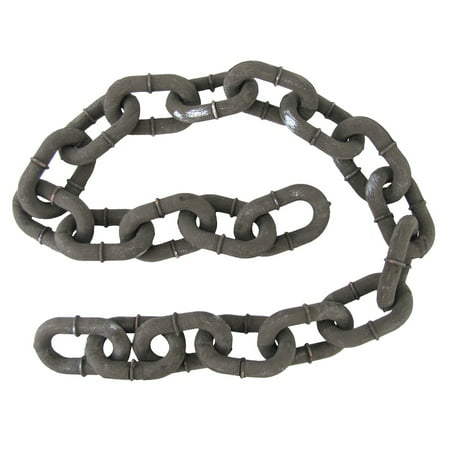 Huge Fake Dungeon Chain Link Costume Accessory Prop Halloween Party Haunted House Decor