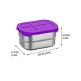 thumbnail image 5 of 304 Stainless Steel Dipping Box 230ml, Compact Sauce Keeper, Airtight Seal for Salad Dressings Marinades, Party Serving Dish, Stylish Decor, 5 of 5