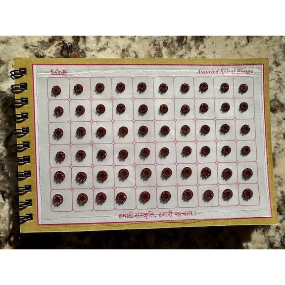 Bindi Book | Multi Color Bindi Book | Bollywood Bindi Book | Color Bindis | Indian Wedding Bindis | Velvet Bindis | Bindi Book Collection