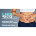 thumbnail image 3 of NATURELO Probiotics for Digestive Health - 50 Billion CFU, 11 Strains, Daily Use Supplement - Boosts Immune System, Delayed Release, No-Fridge, 30 Vegetarian Capsules, 3 of 7