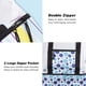 thumbnail image 3 of Mesh Beach Tote Bag With Insulated Cooler Compartment, Oversized Pool Picnic Cooler Bag With Zip, 3 of 5