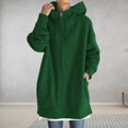 thumbnail image 6 of Womens Plus Size Zip up Hoodies Fleece Jackets Sweatshirts for Women Fall Fashion Outfits Sweaters Winter Warm Clothes with Pockets, 6 of 7