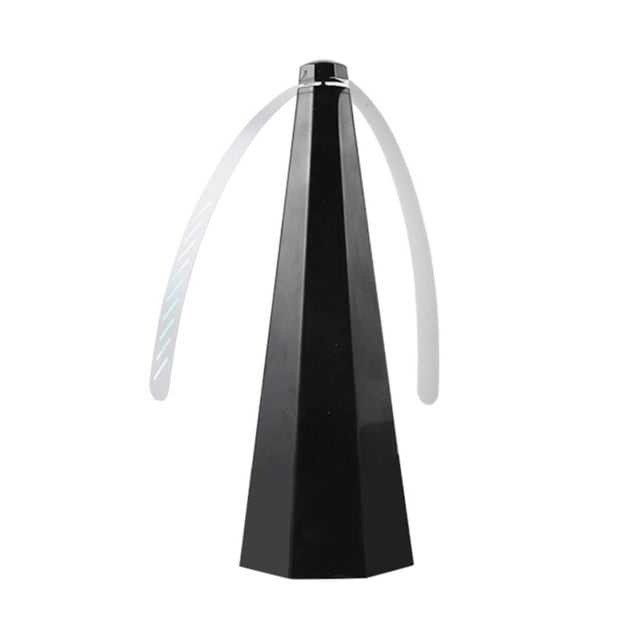 Ventiladores USB Portátiles para Mesa con Aspas Holográficas para Ahuyentar Moscas, Avispas y Abejas, Ventilador para Picnic Al Aire Libre, 1 Unidad
