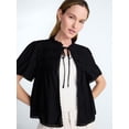 thumbnail image 4 of Scoop Women’s Crochet Lace Top, Sizes XS-4X, 4 of 5