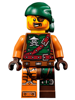 Lego Figur Ninjago Bucko 734 # 