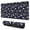 Wolf Celestial Forest, variant on 31.5x11.8 Inch Gaming Mouse Pad, Non-Slip Stitched Rubber Desk Mat for Desktop & Laptop,Wolf Winter Forest Blue Pattern