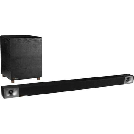Klipsch - 3.1-Channel 440W Soundbar System with 8" Subwoofer - Black