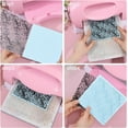 thumbnail image 4 of 4Pcs 4 Styles Words Embossing Folders Flower Pattern Embossing Stencils Plastic Handwriting Photo Templates for Handcraft Photo Album Decoration Scrapbooking Album Craft, 4 of 6