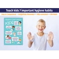 thumbnail image 2 of ZoCo Products: 7 Healthy Daily Habits for Kids Laminated Poster - 12 in x 18 in, 2 of 6