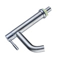 thumbnail image 4 of Stainless Steel Faucet Single Cold Basin Faucet Bathroom Metal Faucet Kitchen Faucet (Style 3), 4 of 7