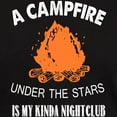 thumbnail image 3 of CafePress - A Campfire Under The Stars Is My Nightclub T Shirt - Men's Classic Graphic Cotton T-Shirt, 3 of 4
