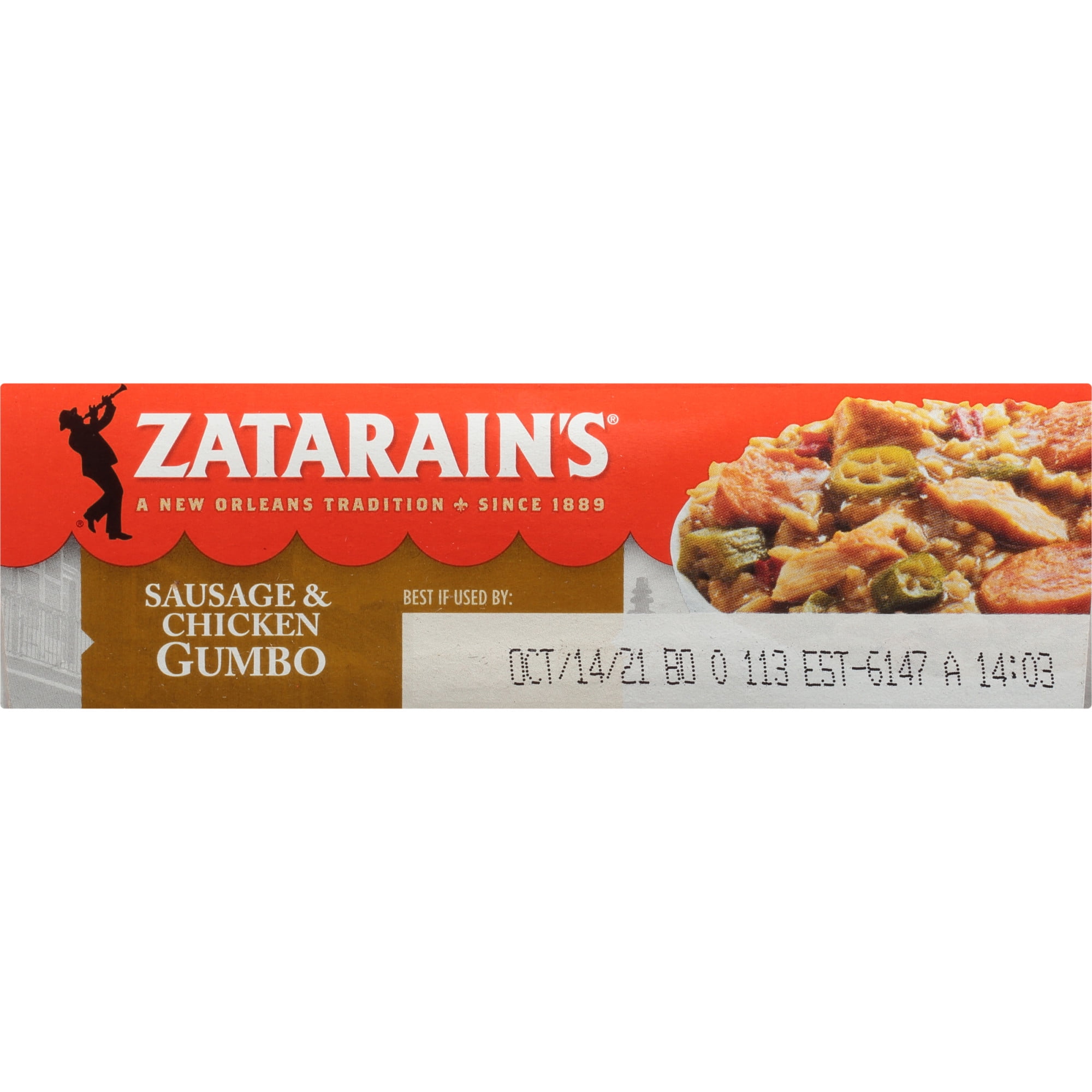 Zatarain's Frozen Meal - Gumbo - Sausage & Chicken, 12 oz 12 oz