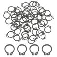 thumbnail image 1 of 50 Pack 5/16" Internal Retaining Ring Circlip, 65 Mn Spring Steel Internal Circlip Snap Rings C-Clips, Black, 1 of 6