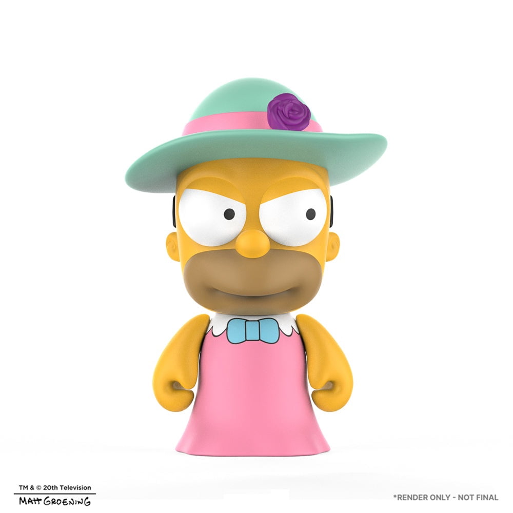 Kidrobot The Simpsons - 3-inch Vinyl Mini Series - The Many Faces of Homer (Walmart Blind Box) Baby