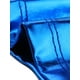 thumbnail image 5 of Camiseta sin mangas metálica para mujer Inspire Chic con tirantes espagueti y espalda descubierta en azul real, 5 of 6