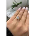 thumbnail image 4 of Bay - Moissanite Oval Cut Lab Diamond Solitaire Engagement Ring, 4 of 13