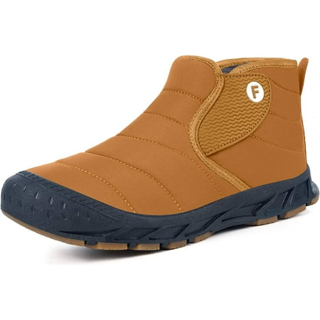 

Womens Mens Snow Boots Winter Shoes Slip On Ankle Booties Anti-Slip Water Resistant Fully Fur Lined Outdoor Sneakers