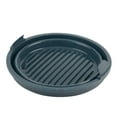 thumbnail image 4 of Trudeau Structured Silicone Air Fryer Basket, Collapsible, 8.5x2.5-inch Round Pan, 4 of 13