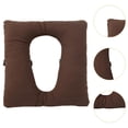 thumbnail image 6 of TOOYFUL Bedside Commode Cushion Toilet Seat Cushion for Handicapped Elderly Disabled coffee, 6 of 9