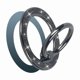 thumbnail image 1 of wonima02 Magnetic Phone Ring Holder, Glitter Magnet Finger Ring Grip Stand Holder, 360° Rotation with Cell Phone Ring Stand, Compatible with MagSafe for iPhone 17 Pro Max 16 15 14 13 12 All-Black, 1 of 1