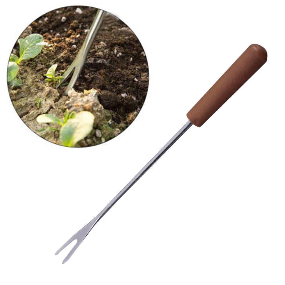 Hand Weeder Weeding Weed Remover Puller Tool Fork Lawn Tool Garden U3W5 