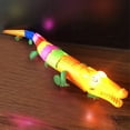 thumbnail image 5 of FZFLZDH 2pcs new rope electric universal Crocodile lizard Light up with music children's toy set (1 crocodile +1 lizard) random color rope without dry battery 46CM, 5 of 7