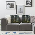 thumbnail image 3 of Acheng Nature Misty Throw Pillow Case Cushion Cover Home Office Decorative for Sofa Living Room Square,Suitable for All Season Pillow Case for Room Bedroom Sofa Chair,2 Pcs White, 3 of 6