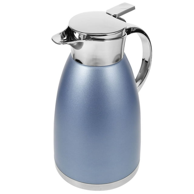 QUMIIRITY Warm Keeping Water Kettle Coffee Jug Nordic Blue 1Pack Family Use