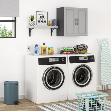 Kendall 24 Utility Storage Cabinet And 24 Wall Cabinet Bundle