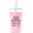 Blush, variant on Capital City Commerce Neoprene Iced Coffee Cup Sleeve, Insulated Cold Drink Holder with “Iced Coffee Made Me Do It” Print (Red)