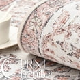 thumbnail image 3 of RUGKING Distressed Floral Runner Rug 2x5 Red Multi Flodable Vintage Carpet Non Slip Runner Rug For Hallways Entryways Kitchen Bathroom, 3 of 6