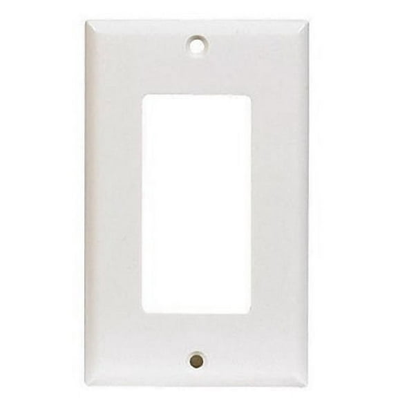 Cooper 2151W White Single Gang Decorator Wall Plate