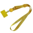 thumbnail image 2 of DIYOO DIYOO Phone Lanyards Crossbody Patch Traveling Hiking Portable Detachable Neck Hanging Rope Strap Outdoor Smartphone Yellow, 2 of 6