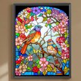 thumbnail image 1 of Cuadros Decorativos 5D bricolaje ronda completa taladro diamante pintura flores plantas decoración del hogar (A3034) Wdftyju embutido en tela, 1 of 9