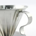 thumbnail image 6 of Pour Over Coffee Dripper Coffee Filter Cone Single Cup Coffee Maker 1 , S S, 6 of 8