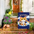 thumbnail image 3 of Garden Cat Garden Flags for Outdoor, for Garden Balcony Patio Front Door Outdoor 28x40inch, Sky Colorful Clouds Versatile Outdoor Garden Flags, Washable Fluffy Cat Animated Decoration, 3 of 6