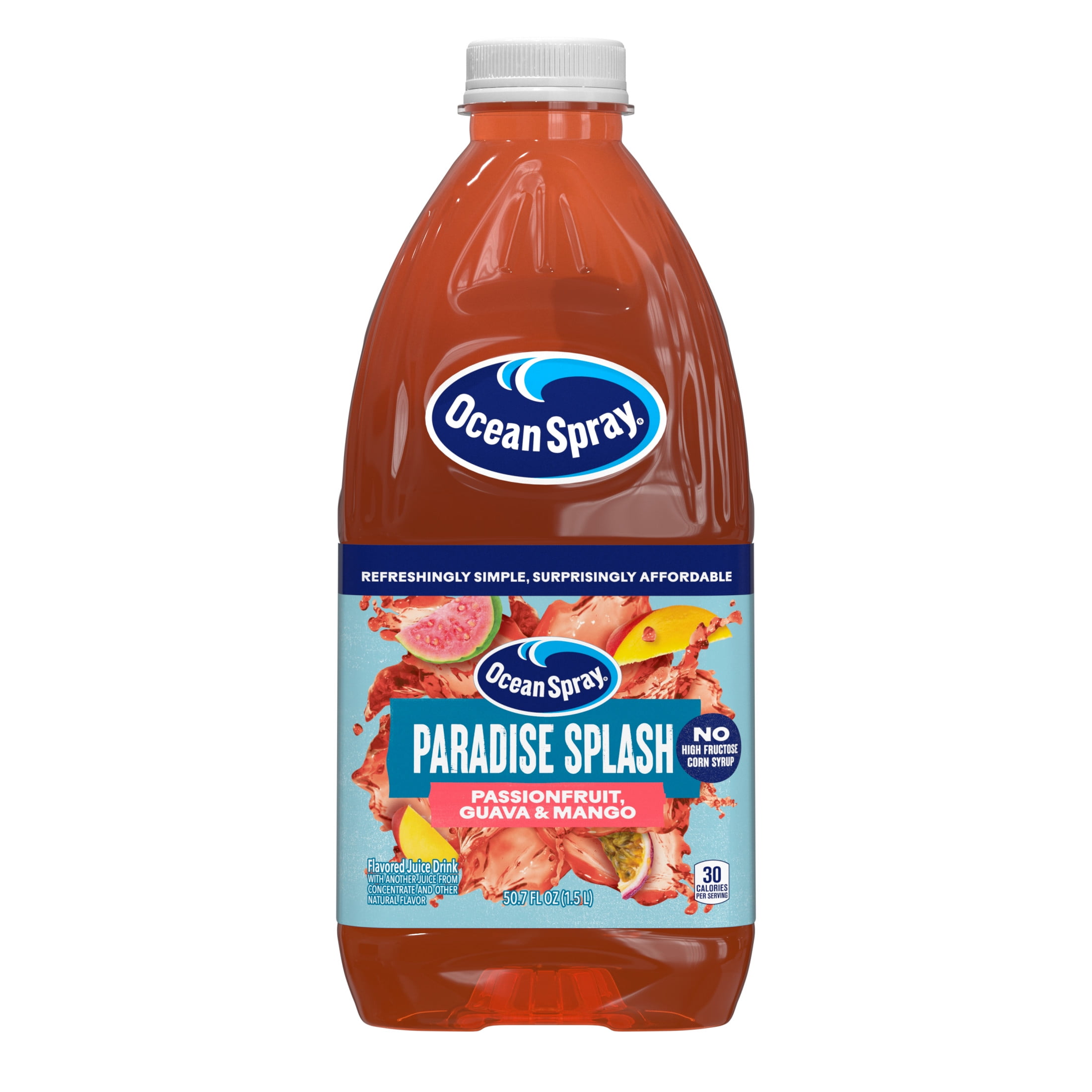 Ocean Spray® Paradise Splash – Passionfruit, Guava & Mango 50.7 fl oz Bottle