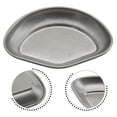 thumbnail image 2 of Coffee Dose Tray Shovel Tea Scoop Stainless Steel Sauce Plate Irregular Sector style, 2 of 9