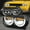 Black, variant on Nuvision for 08-14 Dodge Challenger Sequential Signal LED U-Halo DRL Headlights Black