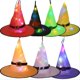 thumbnail image 2 of Sombrero de bruja de Halloween Sombrero de mago brillante Sombrero de mago (negro) JAMW Sencillez, 2 of 4