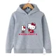 thumbnail image 4 of Sudadera informal con capucha para niños y niñas de 3 a 14 años con dibujos animados de Hello Kitty Sunshine, estilo kawaii, para deportes al aire libre, 4 of 4