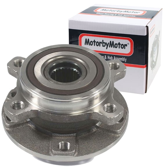 Front Wheel Hub and Bearing Assembly Fit 2014 2015 2016 2017 2018 2019 Jeep Cherokee Hub Bearing w/ABS, Replace 513349