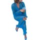 thumbnail image 2 of VISgogo, 2 uds., ropa de playa de tul para mujer, cárdigan de manga larga transparente de Color sólido + conjunto de pareo de pantalones largos para mujer, S/M/L VISgogo  moda, 2 of 9