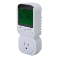 thumbnail image 3 of Medidor de potencia, 15A 60HZ 1800W Electricidad LCD Plugin Medidor de energía Medidor de potencia digital Integración perfecta, 3 of 8