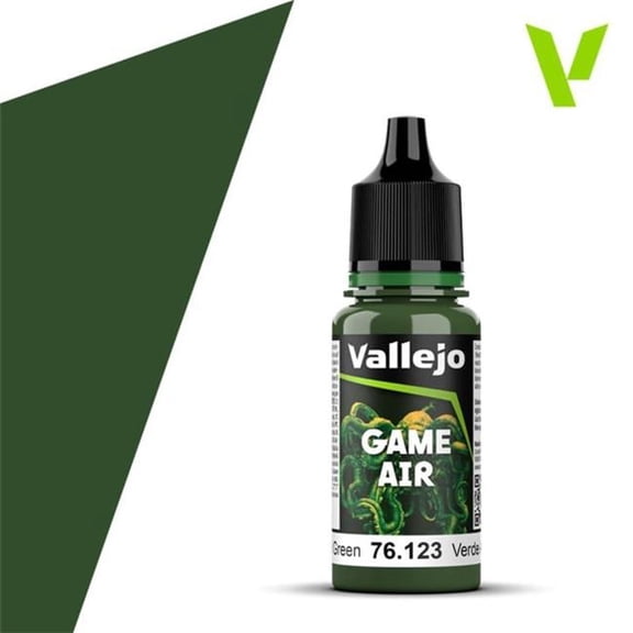 Vallejo VJP76123 18 ml Game Air Paint, Angel Green Paint