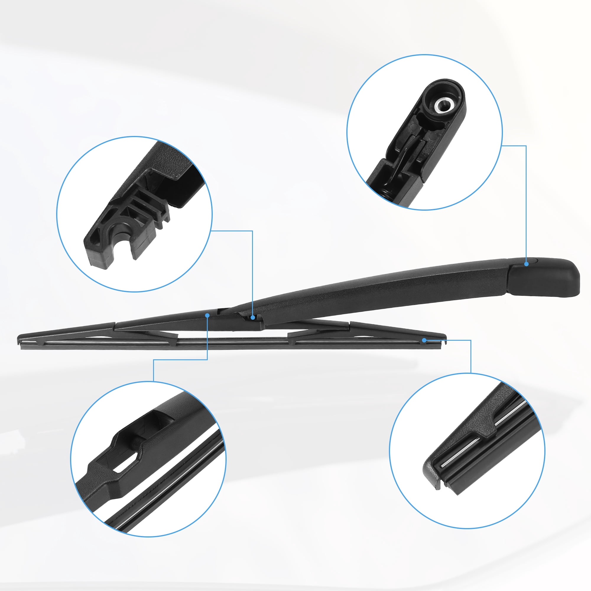 Unique Bargains Rear Wiper Blade Arm Assembly for Mazda CX-5 and for Hyundai Accent