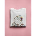 thumbnail image 3 of Bohemian Dreamcatcher Design Sweatshirt Women -Image by Shutterstock, Female Medium, 3 of 4