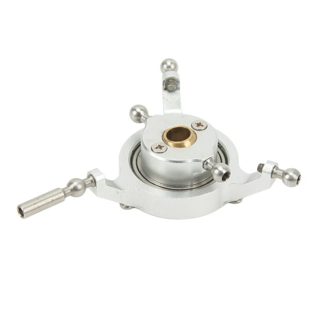 RC Helicopter Cross Plate, RC Helicopter Swashplate Set Stable Aluminum Alloy Environmental Friendly For RC Helicopter