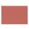 thumbnail image 1 of Asbtract Cutting Board, Print of Dotted Hexagon Strawberry Exterior Themed Geometric Shapes, Decorative Tempered Glass Cutting and Serving Board, in 3 Sizes, by Ambesonne, 1 of 2